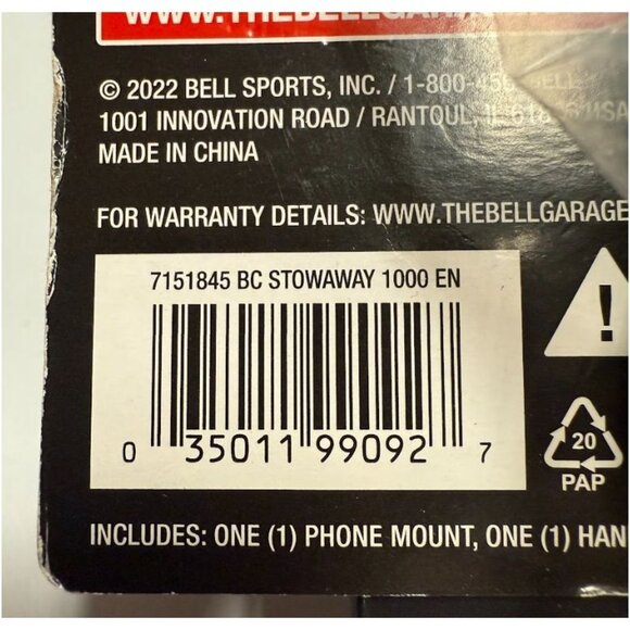 Bell Stowaway 1000 Sound‑Amplifying Bicycle Phone Mount - Picture 5 of 6